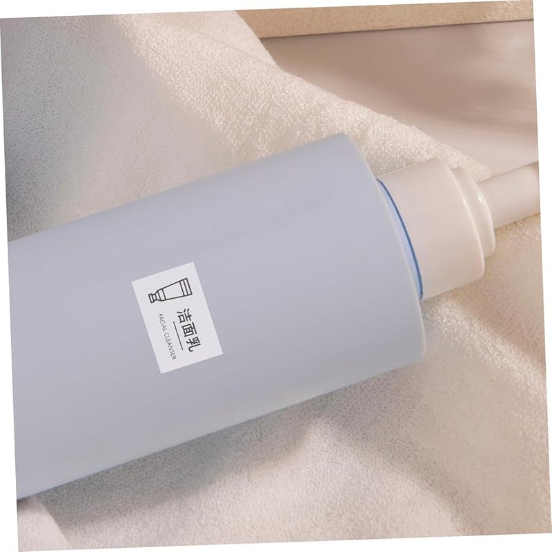 VICASKY 8 Pack Self Adhesive Skincare Stickers Labels for Toiletry Bottle Organization - Image 4
